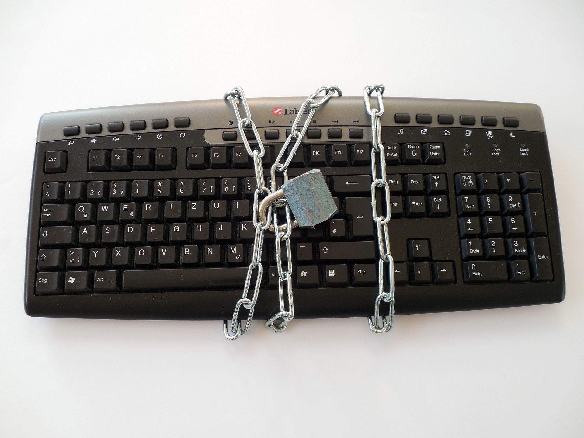 Keyboard closeup